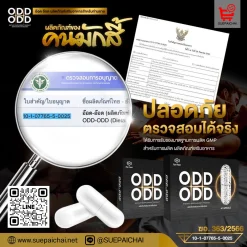อ๊อด อ๊อด ODD ODD อาหารเสริมผู้ชาย ยาเสริมสมรรถภาพ อาหารเสริมผู้ชายเพิ่มขนาด หลั่งเร็ว นกเขาไม่ขัน
