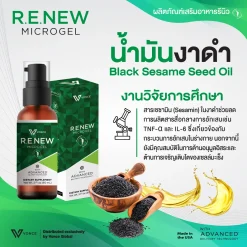 RENEW VONCE รีนิว ปวดข้อ ปวดเข่า โรคเก๊าท เบาหวาน ออฟฟิศซินโดรม นิ้วล็อค สะบักจม